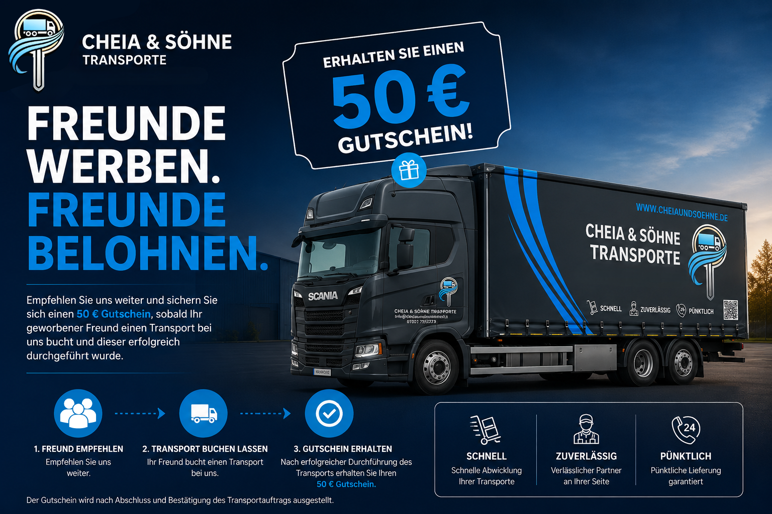 Freunde werben Freunde Promotion